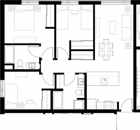 1650 NW 13th Ave Studio-3 Beds Apartment, Affordable for Rent - Photo Gallery 32